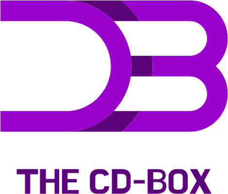 The CD Box Logo, thecdbox.com